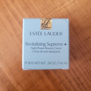 Estee Lauder Revitalizing Supreme + Night Power Bounce Cream 7 Ml .24 Oz Travel